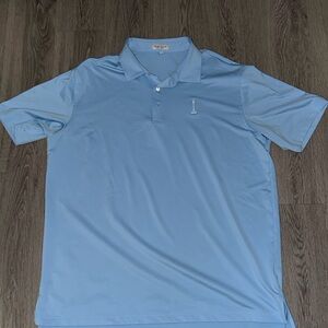 Peter Millar Light Blue Men's Performance Polo
